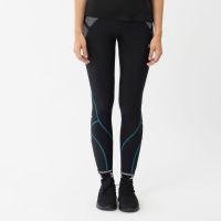 Laufoutlet - ANE Warme Damen Lauftight | Nachhaltig & fair - Wärmende Lauftight mit UV-Schutz und Anti-Rutsch-Gummi - black