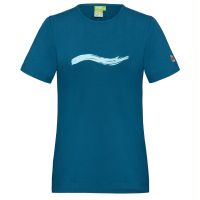 Laufoutlet - FIA Kurzarm Unisex Freizeitshirt aus Bio-Baumwolle | Nachhaltig & fair - Kurzarm Freizeitshirt aus Bio-Baumwolle - deep sea