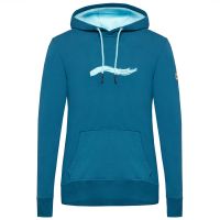 Laufoutlet - FILIP Bequemer Unisex Freizeithoodie | Nachhaltig & fair - Kuscheliger Hoodie aus Bio-Baumwolle - deep sea