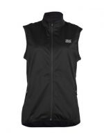 Laufoutlet - Waistcoat Laufweste - Stark windabweisende Laufweste mit seitlichen Einschubtaschen - black