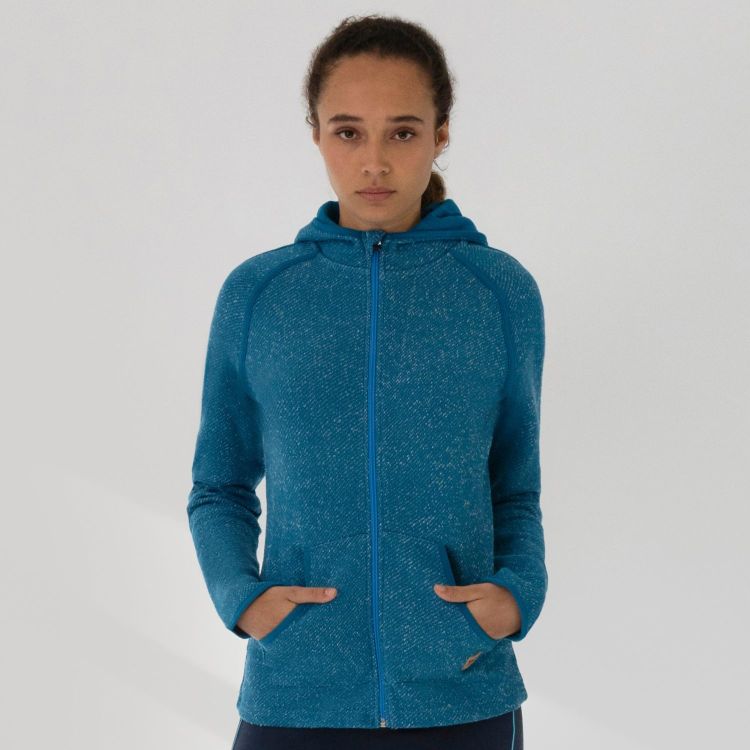 Laufoutlet - HOLMA Freizeitjacke - Taillierte Freizeitjacke aus Bio-Baumwolle - deep ocean