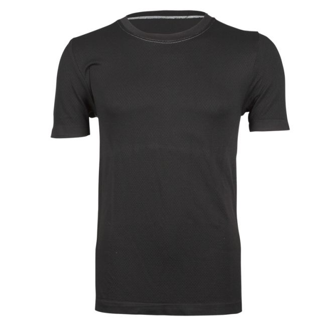 Laufoutlet - Kurzarm Shirt Funktionsunterwäsche - Geruchsneutralisierendes Funktionsunterhemd - black