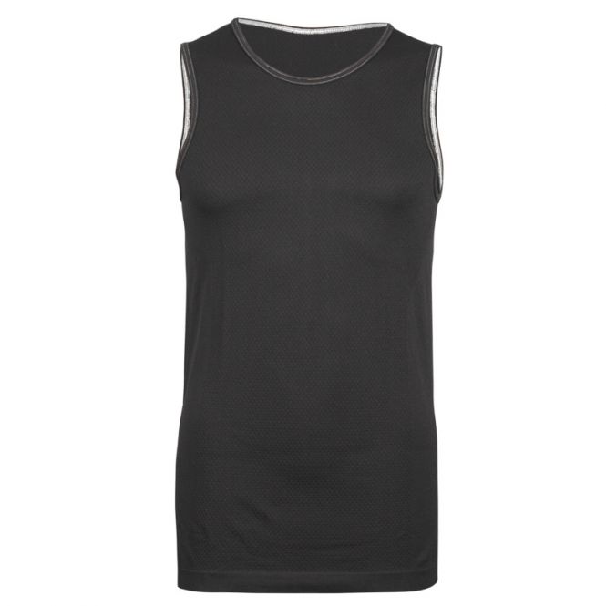 Laufoutlet - TANK TOP Funktionsunterwäsche - Geruchsneutralisierendes Funktionsunterhemd - black