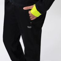 Laufoutlet - BIBOX Wind- & wasserdichte Damen Funktions-/Outdoorhose | Nachhaltig & fair - Wind- und wasserdichte  Funktions-/Outdoorhose in Kurz- und Langgrößen - black