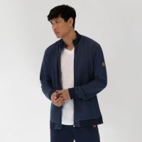 Laufoutlet - FRÄNKY Freizeitjacke - Freizeitjacke aus Bio-Baumwolle - navy