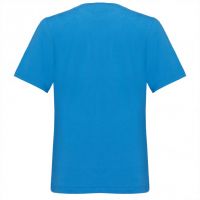 Laufoutlet - EDDY Kurzarm Freizeitshirt - Kurzarm Shirt aus Bio-Baumwolle mit weichen Nähten - imperial blue