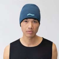 Laufoutlet - FLEECE BEANIE Atmungsaktive Laufmütze mit Fleece | Nachhaltig & fair - Warme Laufmütze für kalte Wintertage - deep sea