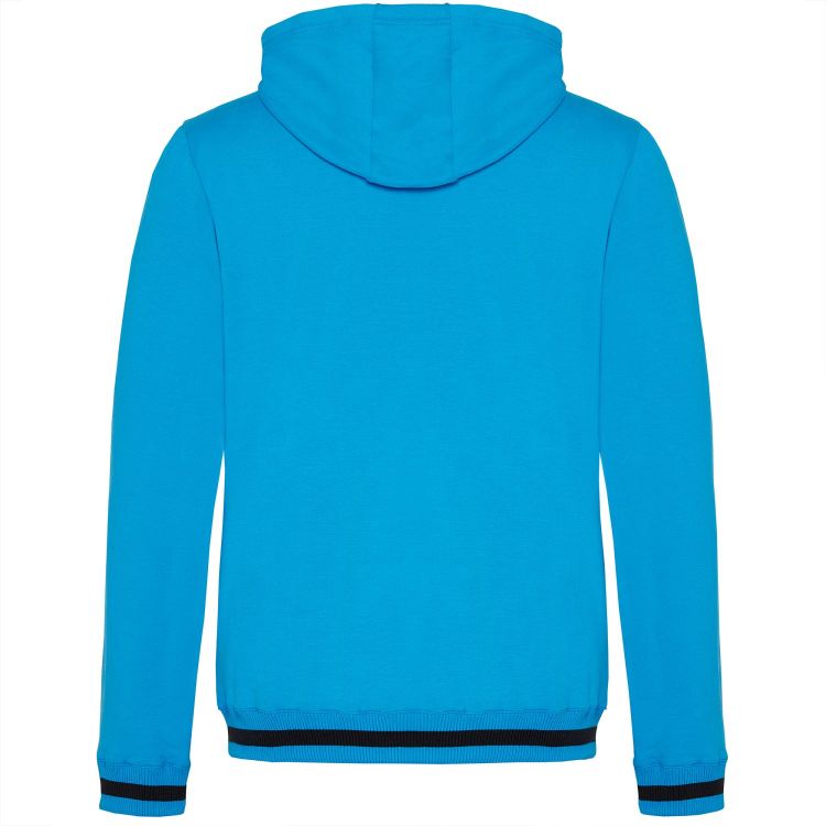 Laufoutlet - IAN Freizeithoodie - Kuscheliger Hoodie aus Bio-Baumwolle - ocean