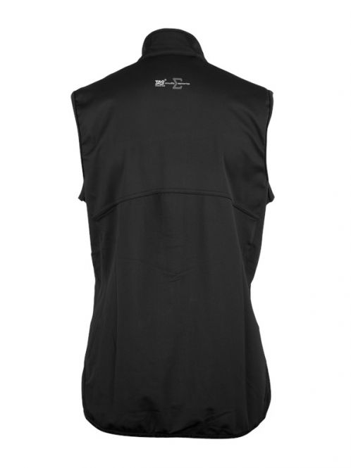 Laufoutlet - Waistcoat Laufweste - Stark windabweisende Laufweste mit seitlichen Einschubtaschen - black