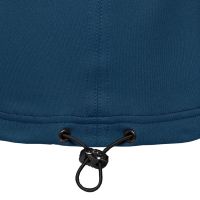 Laufoutlet - BANU Kurzarm Damen Laufhoodie | Nachhaltig & fair - Lockerer, warmer Laufhoodie mit Kapuze - deep sea