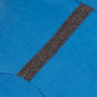 Laufoutlet - EDDY Kurzarm Freizeitshirt - Kurzarm Shirt aus Bio-Baumwolle mit weichen Nähten - imperial blue