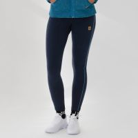 Laufoutlet - FRIDA Bequeme Damen Freizeitleggings | Nachhaltig & fair - Körpernahe Tight aus Bio-Baumwolle - navy