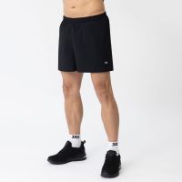 Laufoutlet - BENE Kurze Herren Laufshort mit UV-Schutz | Nachhaltig & fair - Lockere Laufshort mit UV-Schutz und Gesäßtasche - black