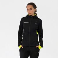 Laufoutlet - NOLA Klimaregulierende Polartec® Alpha® Damen Laufjacke | Nachhaltig & fair - Laufjacke mit maximaler Klimaregulierung - black