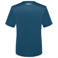 Laufoutlet - ARIE Atmungsaktives Laufshirt für Herren | Nachhaltig & fair - Atmungsaktives Laufshirt mit Reflektoren - deep sea