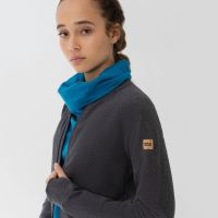 Laufoutlet - INGA Freizeitjacke - Sweatjacke mit Stehkragen aus Bio-Baumwolle - graphit melange