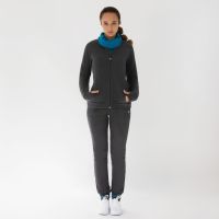 Laufoutlet - JACOBA Jogginghose - Warme Jogginghose aus Bio-Baumwolle - graphit melange