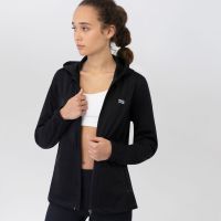 Laufoutlet - LUNE Wind- und wasserdichte Damen Laufjacke | Nachhaltig & fair - Wind- und wasserdichte Laufjacke mit Kapuze - black