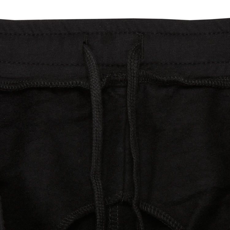 Laufoutlet - ERIKS Warme Jogginghose - Warme nachhaltige Jogginghose aus Bio-Baumwolle mit farblichen Akzenten - black