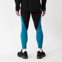 Laufoutlet - ANDRO Warme Herren Lauftight mit Anti-Rutsch-Gummi | Nachhaltig & fair - Wärmende Lauftight mit Anti-Rutsch-Gummi - black