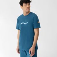 Laufoutlet - FIA Kurzarm Unisex Freizeitshirt aus Bio-Baumwolle | Nachhaltig & fair - Kurzarm Freizeitshirt aus Bio-Baumwolle - deep sea