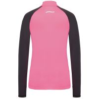 Laufoutlet - GERDA Laufshirt mit Zip - Warmes Langarm Laufshirt mit Zip - neon pink