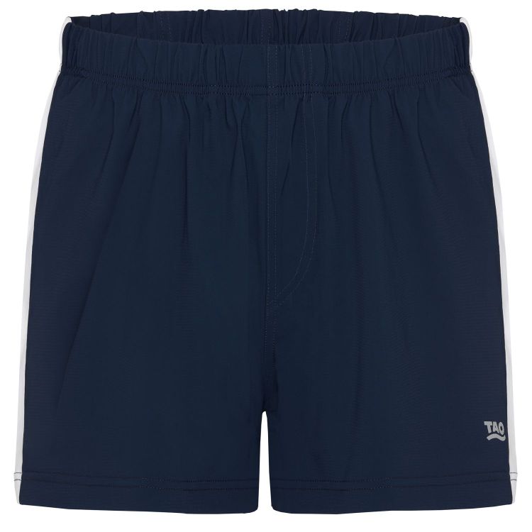 Laufoutlet - FABIUS Lockere Laufshort - Lockere Laufshort mit integriertem UV-Schutz aus regeneriertem Polyamid - admiral