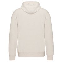 Laufoutlet - Coolio Bequemer Herren Freizeithoodie | Nachhaltig & fair - Kuscheliger Hoodie mit Kapuze aus Bio-Baumwolle - beige meliert