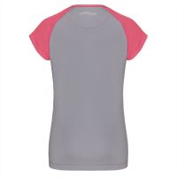 Laufoutlet - DEVORA T-Shirt - Atmungsaktives und elastisches Laufshirt aus recyceltem Polyester - steel