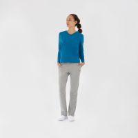 Laufoutlet - HENRIKA Freizeitshirt - Bequemes Langarm Freizeitshirt aus Bio-Baumwolle - deep ocean