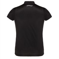 Laufoutlet - RANA Atmungsaktives Damen Funktions T-Shirt mit Zip | Nachhaltig & fair - Atmungsaktives Laufshirt mit Zip - black