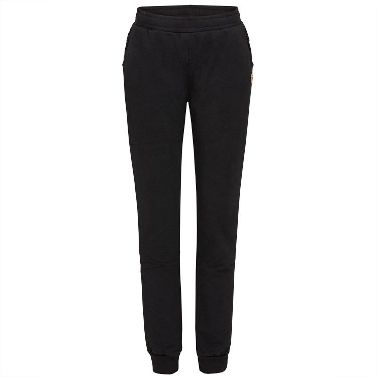 Laufoutlet - ELFI Bequeme Damen Jogginghose | Nachhaltig & fair - Warme Jogginghose aus Bio-Baumwolle - black