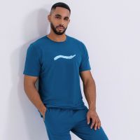 Laufoutlet - FIA Kurzarm Unisex Freizeitshirt aus Bio-Baumwolle | Nachhaltig & fair - Kurzarm Freizeitshirt aus Bio-Baumwolle - deep sea