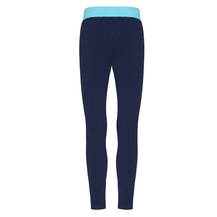 Laufoutlet - FRIDA Bequeme Damen Freizeitleggings | Nachhaltig & fair - Körpernahe Tight aus Bio-Baumwolle - navy